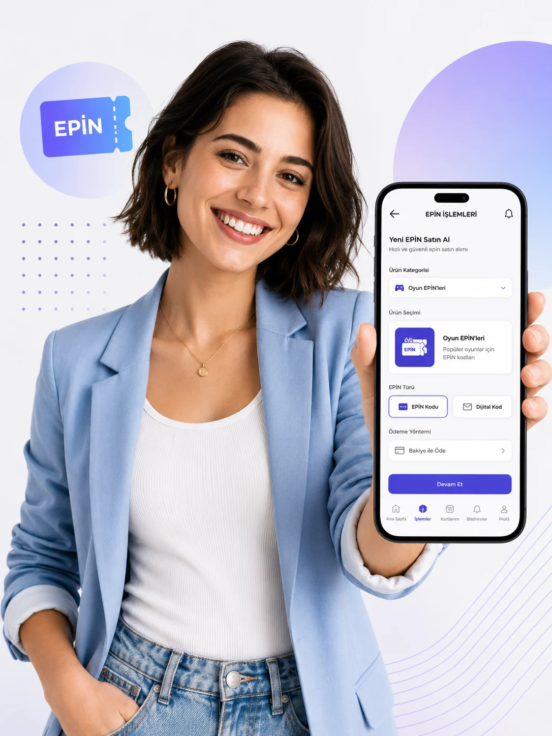 Paykwik epin kodu ile güvenli mobil ödeme yapın